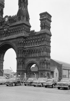 View of Victoria Royal Arch, Dock Street, Dundee.