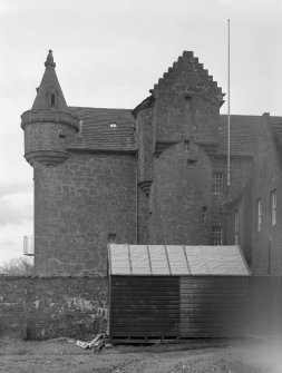 View of Gardyne Castle from N.