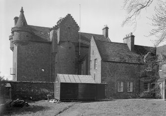 View of Gardyne Castle from N.