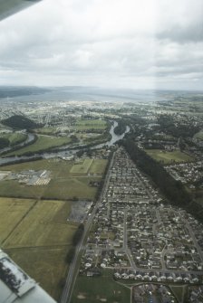 Oblique aerial view