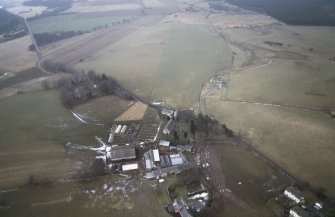 Oblique aerial view