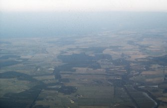 Oblique aerial view