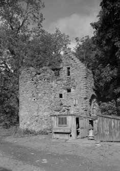 View of Terpersie Castle from south east.