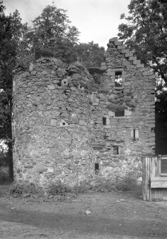 View of Terpersie Castle from south east.