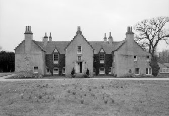 General view of Grandhome House, Aberdeen, showing front elevation from north east.