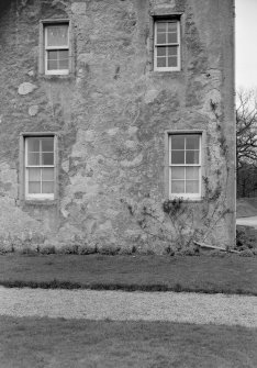 Detail of east wing from south west, Grandhome House, Aberdeen.