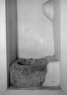 Interior view of Grandhome House, Aberdeen showing detail of old kitchen.