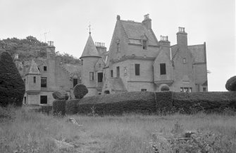 View of Maulesden House from NW prior to demolition.