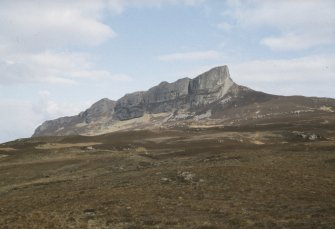Eigg, An Sgurr. View of An Sgurr from W.