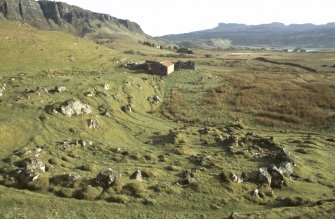 Eigg, Five Pennies, Township and Field System. View of buildings