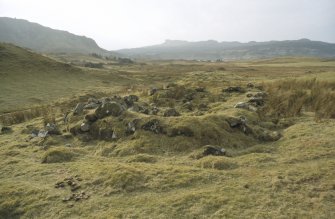 Eigg, Five Pennies, Township and Field System. View of building.