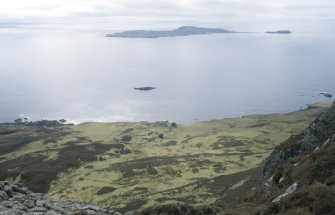 Eigg, Grulin Uachdrach, Township. View of township from N.