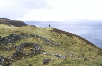 Eigg, Grulin Uachdrach, Township. View of building from NW.