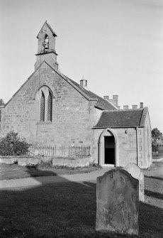 View of Foulden Parish Church from SW.