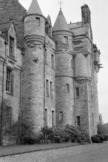 View of south tower, Duntreath Castle, from W.