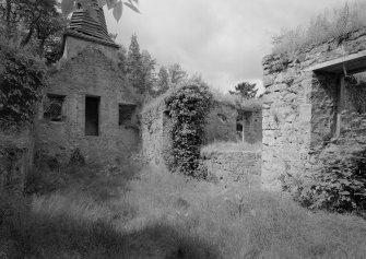 Interior view of Glencorse Old Parish Church from E.