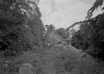 View of Glencorse Old Parish Church from E.