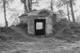 General view of ice house in the park of Pinkie House, Musselburgh.