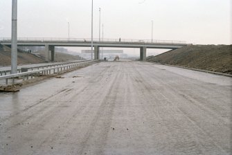 M8, Monklands Motorway
Frame 15: Part panoramic view (2 of 3), looking ESE, of Wardie Road Bridge. Card 45.
