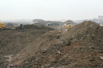 M8, Monklands Motorway
Frame 24: Part panoramic view (3 of 3) of excavation work SE of J9. Card 46.
