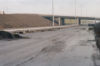 M8, Monklands Motorway, Junction 9, Easterhouse Road Motorway Bridge
Frame 1A: Part panoramic view (1 of 2) of Easterhouse Road Motorway Bridge. Card 52.