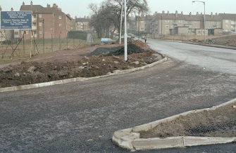 M8, Monklands Motorway
Frame 11A: General view looking N up Easterhouse Road and away from J9. Card 55.
