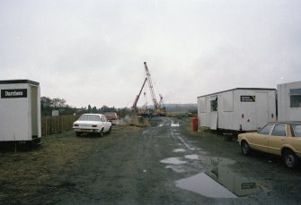 Polmont to Stirling Railway, Skeoch, Railway Bridge
Frame 2: General view of bridge erection at Skeoch.