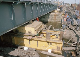 Polmont to Stirling Railway, Skeoch, Railway Bridge
Frame 8: General view of bridge erection at Skeoch.