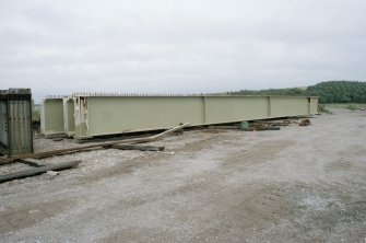 Newburgh, New Waterside Bridge
Frame 19: General view of fabricated main beams, prior to assembly of bridge.