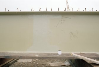 Newburgh, New Waterside Bridge
Frame 3: Detailed view of fabricated main beams, prior to assembly of bridge.