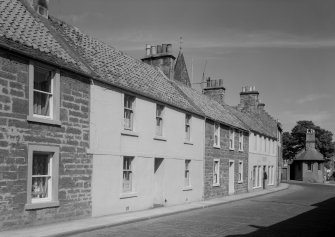View of 4-8 High Street West, Anstruther Wester, from SW.
