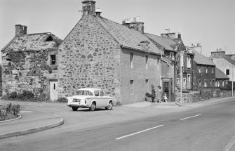 General view of N side of Main Street, Ratho, from E.