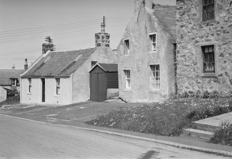 General view of 56 and 60 Church Street, Portsoy.