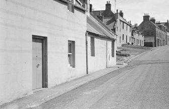 General view of Church Street, Portsoy.