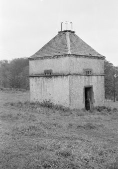 General view of Forglen House dovecot.