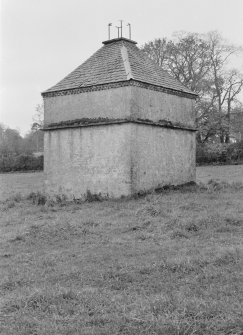 General view of Forglen House dovecot.