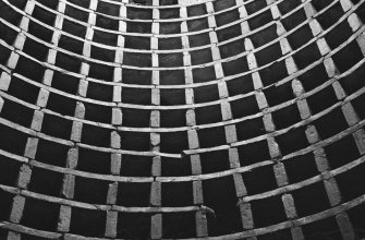 Detail of nesting boxes, Melville House dovecot.