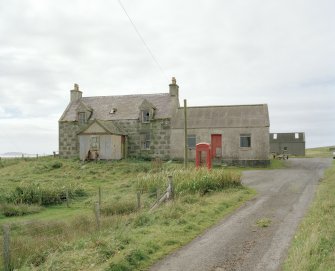 Farmhouse and former Post Office, view from ENE