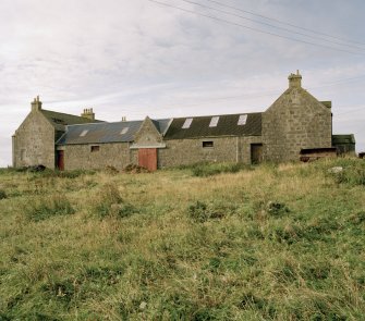 Steading, E range, view from NE