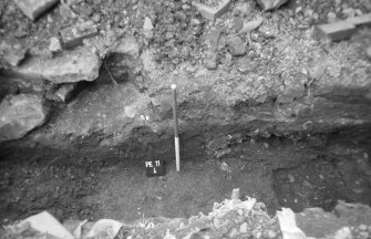 153-5 South Street
Film 1
Frame 9 - General view of trench B - from east
