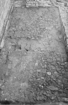Craignethan Castle
Excavations 1993-1995
Frame 13 - Rubble F302 - from south
