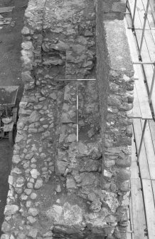 Inverlochy Castle
Frame 14 - Steps towards the north end of the west curtain wall; from north
