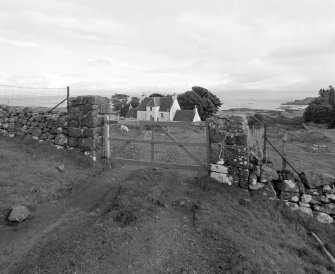 General view of the Old Manse, Eigg, from NW.