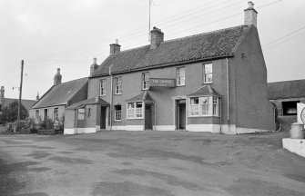 View of the Cross Hotel and Rose Cottage, Paxton, from S.