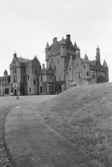 View of Ayton Castle from W.