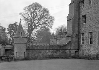 View of Aldbar Castle from W.