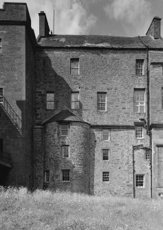 View of SE facade, Aldbar Castle.