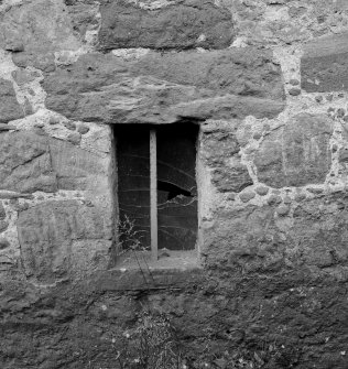 Detail of window, Aldbar Castle.