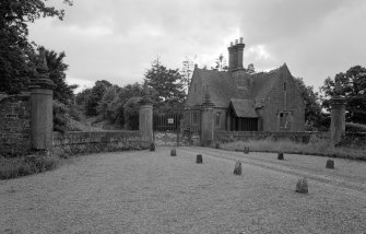 View of the East Lodge, Aldbar Castle, from E.