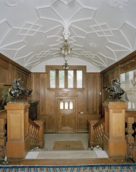 View of entrance hall from East